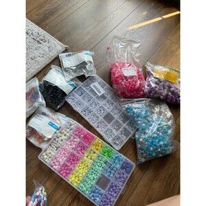 friendship bracelets and materials